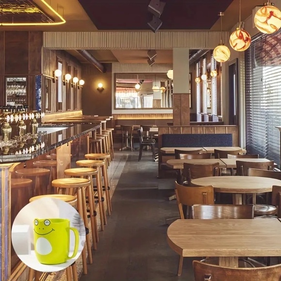 Creative Cartoon Frog Toothbrush Mouthwash Cup - Picture 4 of 5